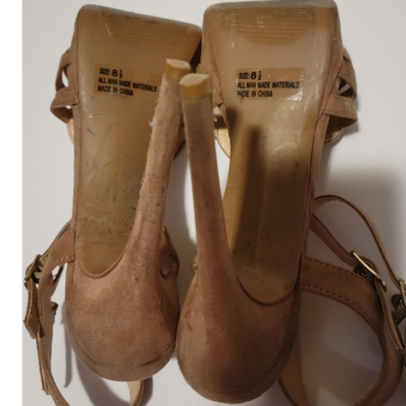 Strappy Platform High Heels - Picture 6 of 7